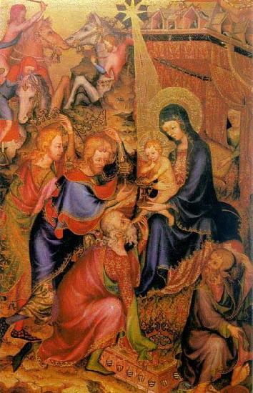 unknow artist The Adoration of the Magi oil painting picture